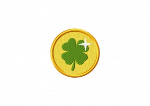Lucky Clover Badge