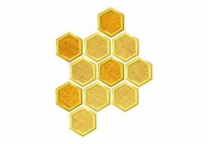 Honeycomb-Applique-5x7-Inch