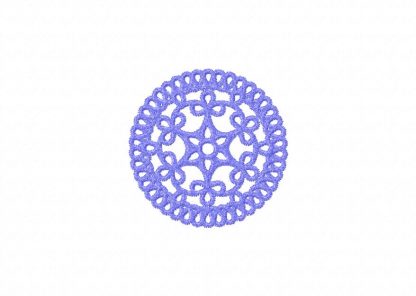 In The Hoop Free Standing Lace Doilies 50 Pack for Embroidery Machines ...