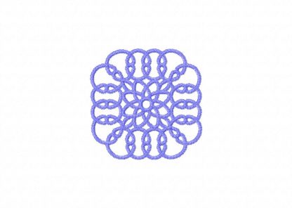 In The Hoop Free Standing Lace Doilies 50 Pack for Embroidery Machines ...