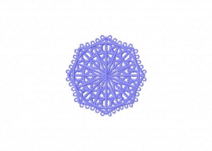 In The Hoop Free Standing Lace Doilies 50 Pack for Embroidery Machines ...