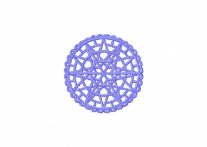 In The Hoop Free Standing Lace Doilies 50 Pack for Embroidery Machines ...