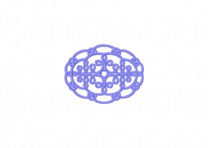 In The Hoop Free Standing Lace Doilies 50 Pack for Embroidery Machines ...