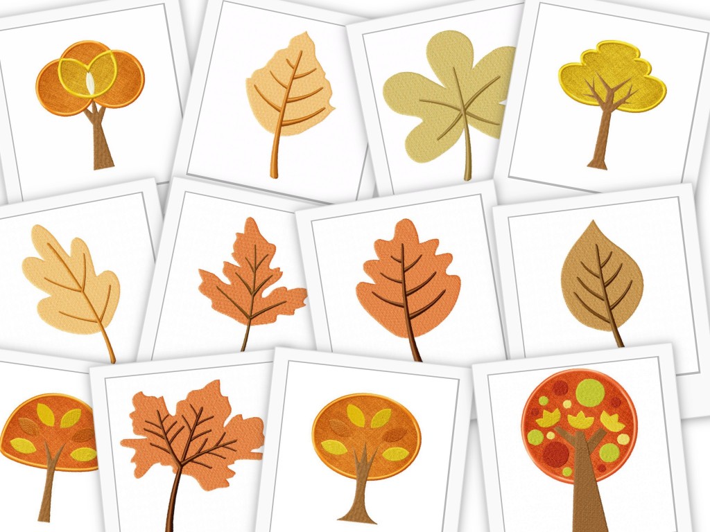 Fall's Gold - Collection of 52 Autumn Themed Designs