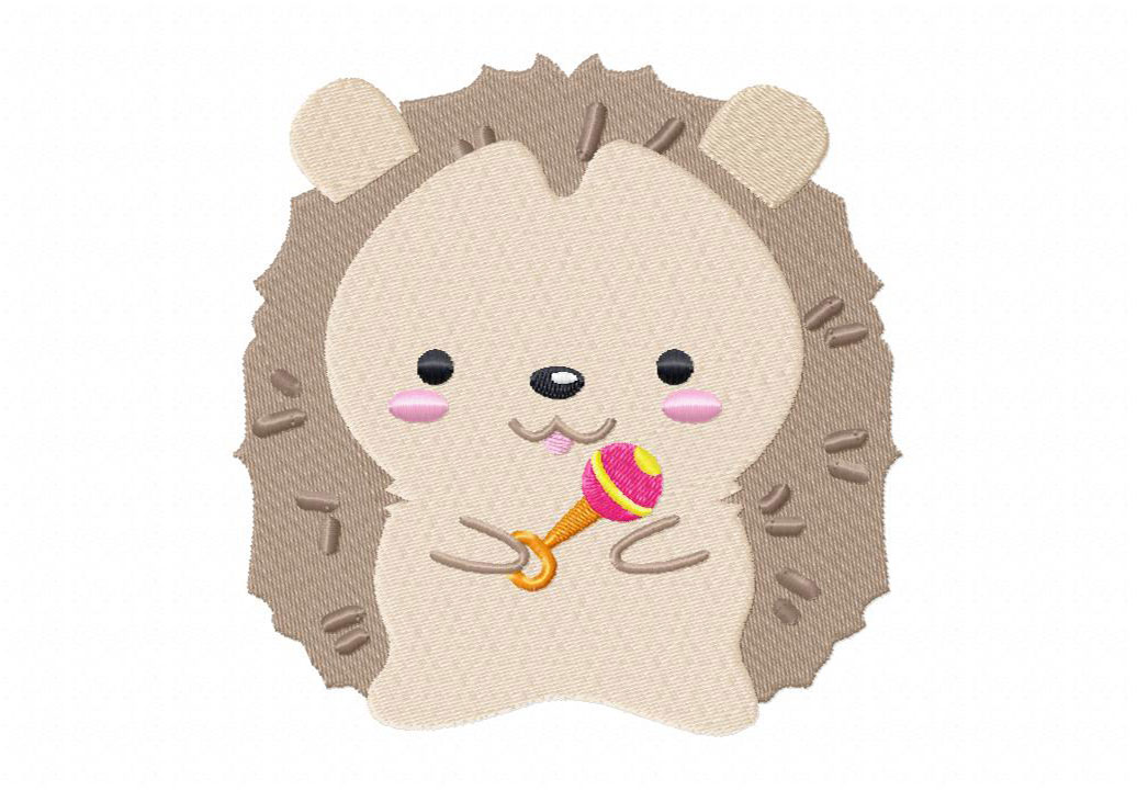 Happy Hedgehog Machine Embroidery Designs Pack – Embroidery Super Deal