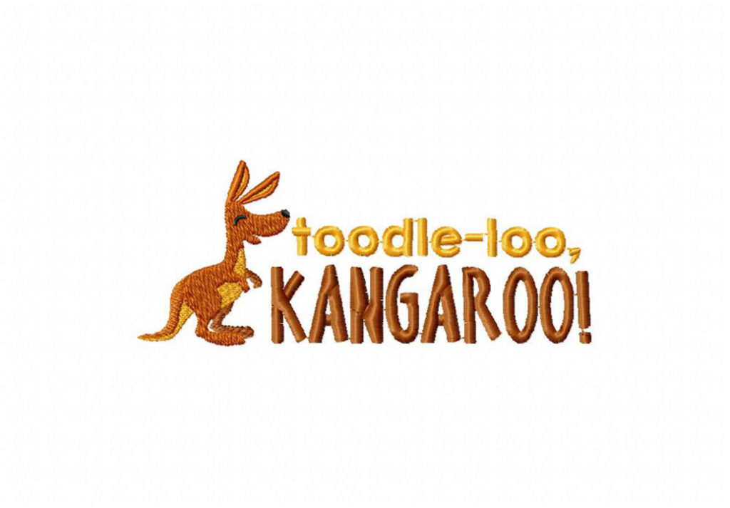 Animal Catch Phrase Embroidery Pack Embroidery Super Deal