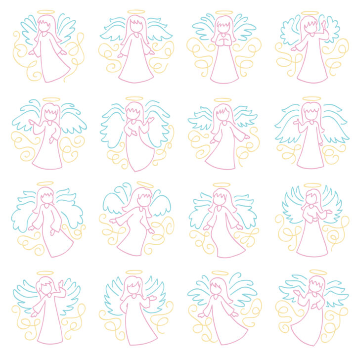 Angel Adornments Embroidery Pack