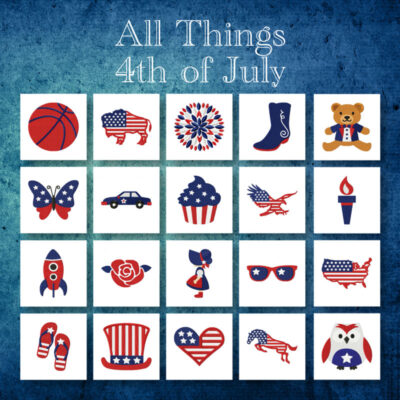 20 All Things 4th Of July Embroidery Design Pack
