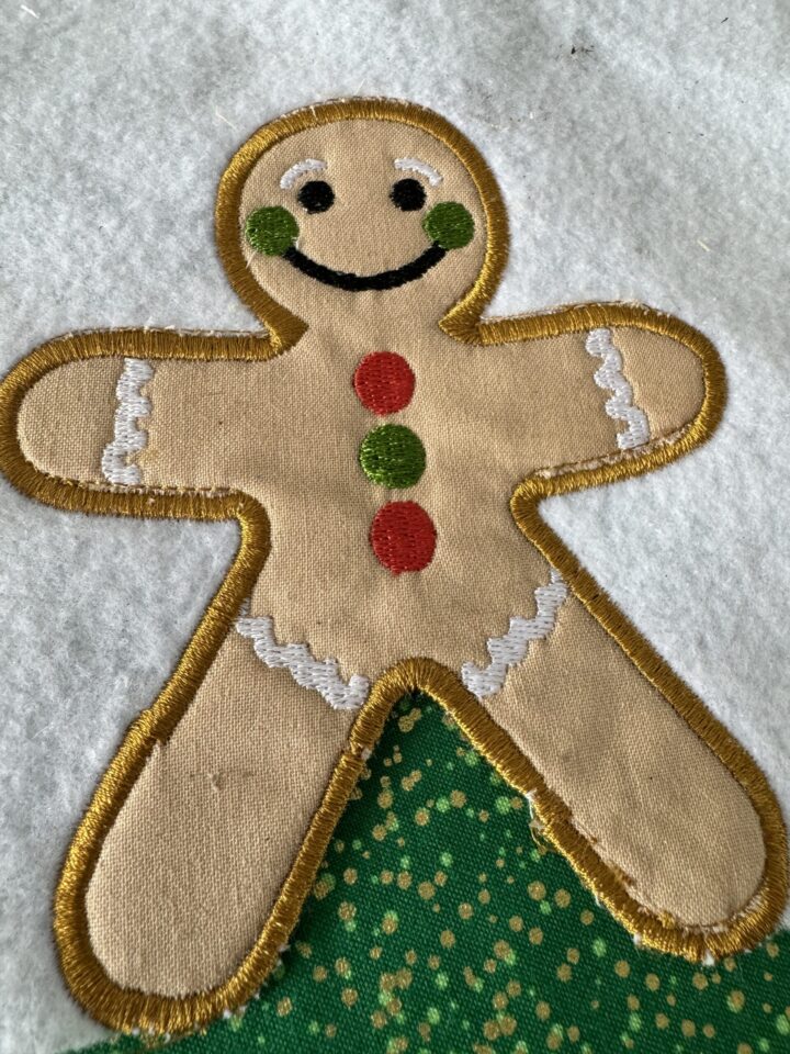 Split Christmas Appliqué Embroidery Designs 5 Designs Included - Image 3